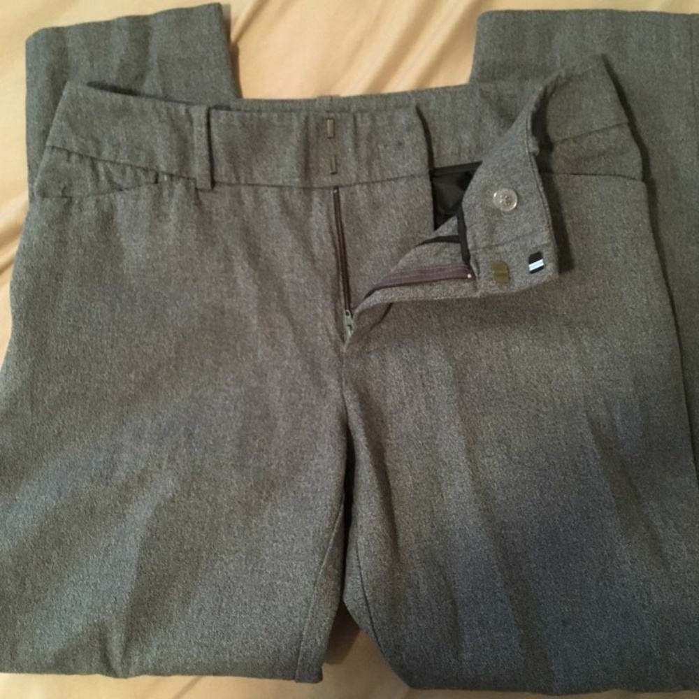 Ankle rise business casual pants